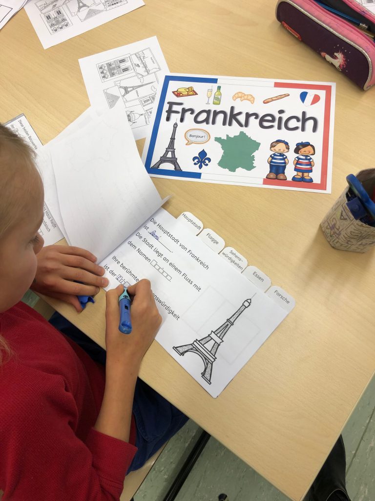 Deutsch Französischer Tag, Montessorischuel Beuren